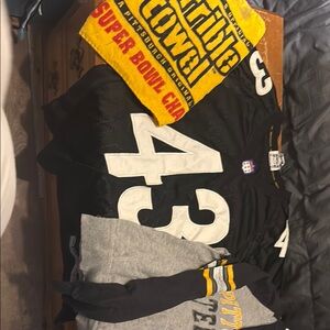 NFL Black and Gray Jerseys